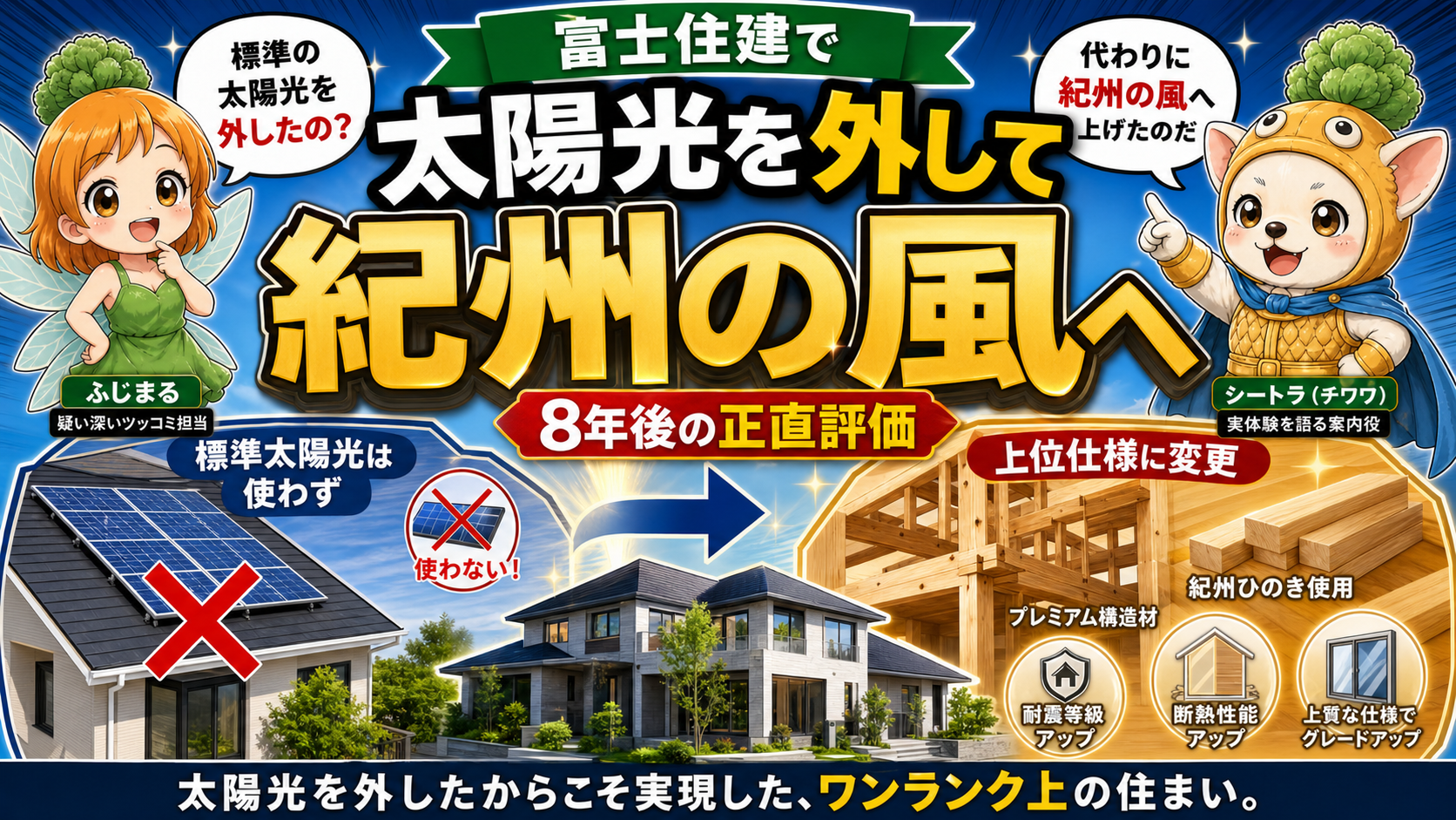 Vol.15 太陽光10.2kW設置コストと8年間の発電実績|FIT終了後の回収計算を施主が全公開