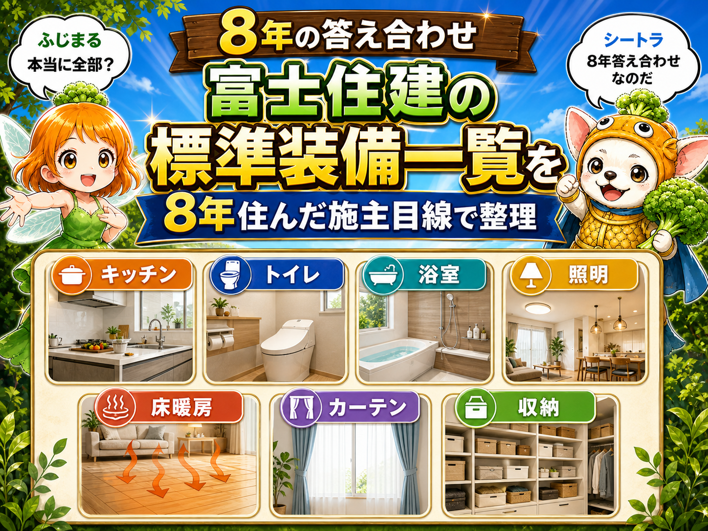 Vol.4 標準装備の8年後評価を整理した説明用イメージ